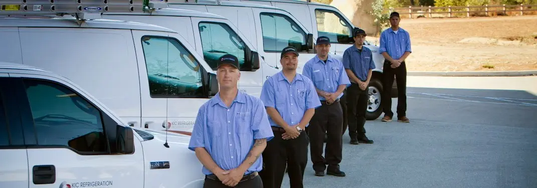 KIC Refrigeration crew ready for Mini Split Repair jobs across Kingsland
